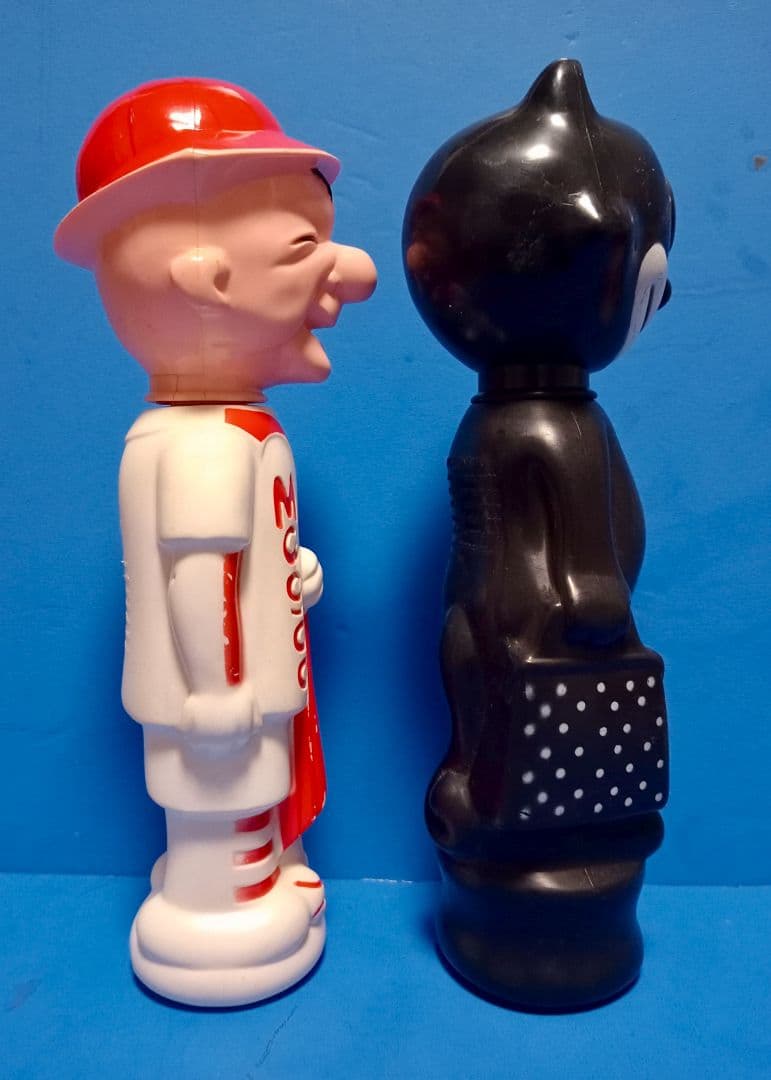 1960s米国ヴィンテージソーキー ソープボトル フィリックス、Mr.マグー
