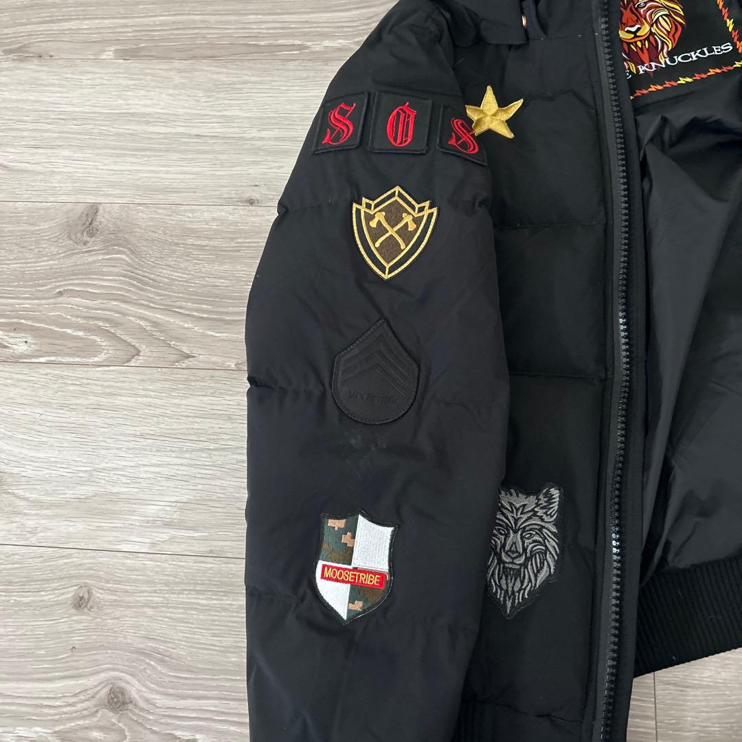 蘇芳 ティーシャイン着用　ムースナックルズ　ダウン