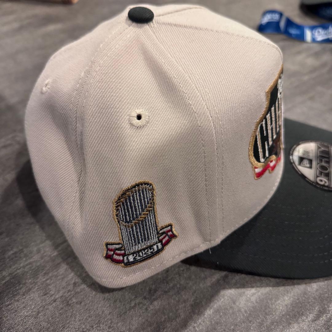 アメリカ直輸入！LA 2025年ワールドシリーズチャンピオンズキャップ