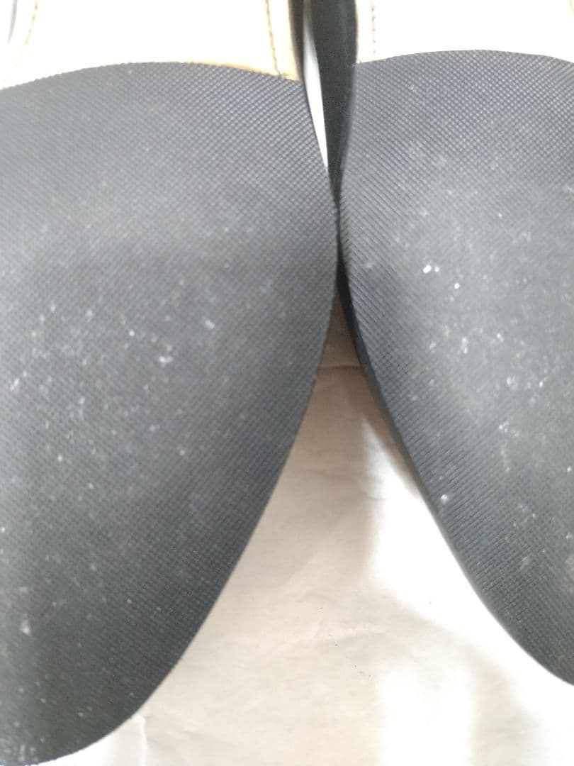 美品 フォルメ forme tassel loafer black 2 1/2