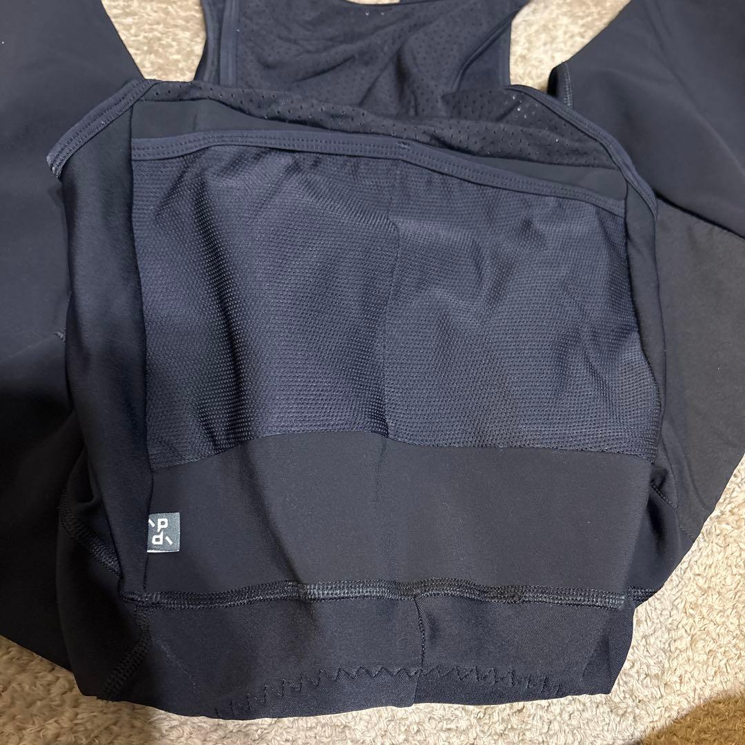 プロトンドパリ ウィンター カーゴ ビブタイツ M 黒