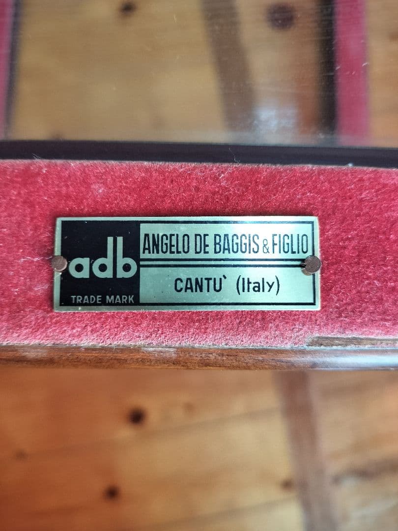 ヴィンテージワゴン　イタリア　ANGELO DE BAGGIS&FIGLIO