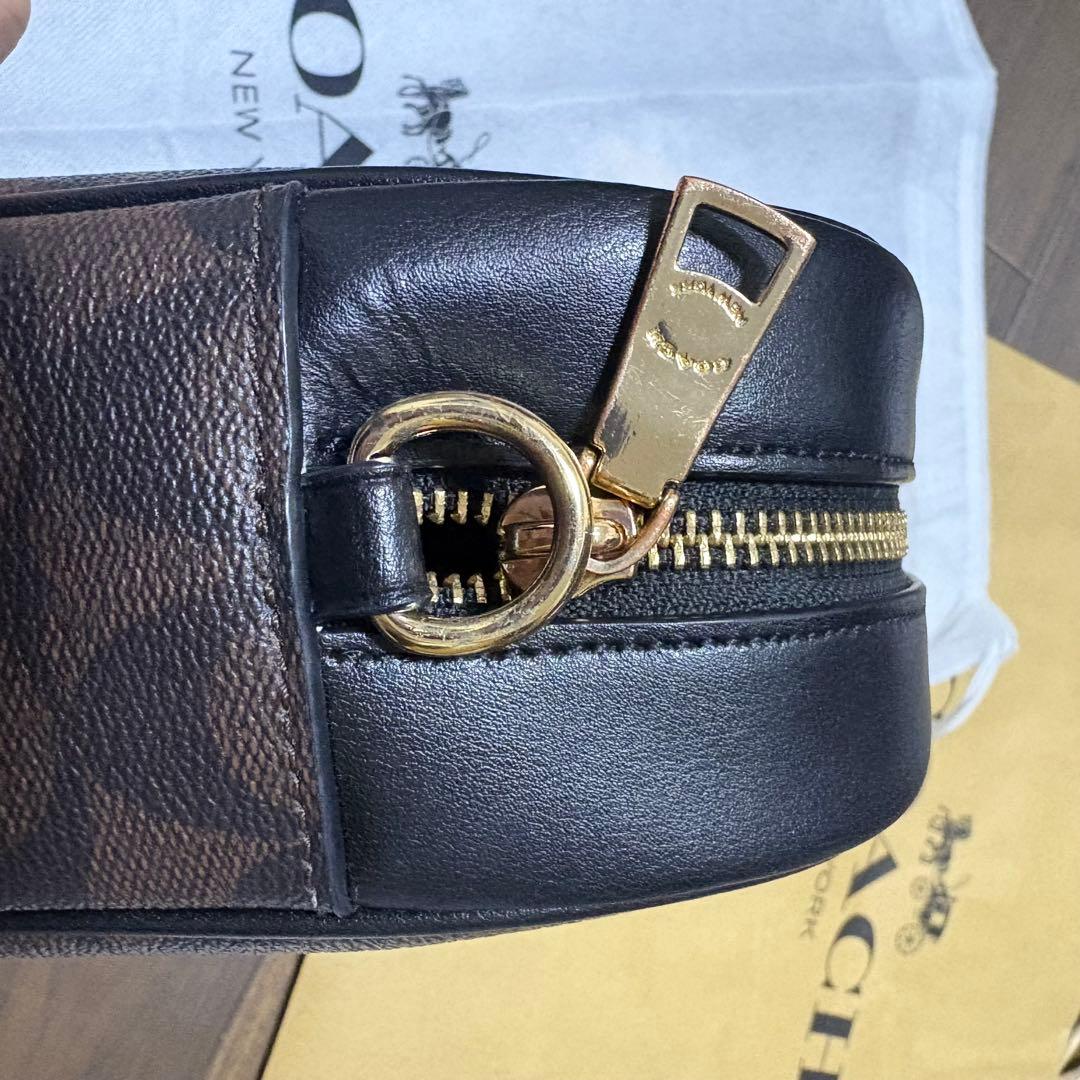 ゆ*こ様 ジ*ー様 コーチ ミニ ジェイミー カメラ バッグ・シグネチャー キャ