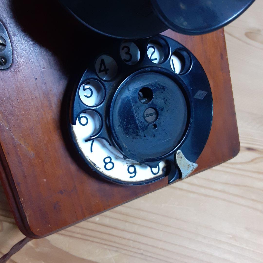 2号自動式壁掛電話機 昭和初期 日本電機株式会社