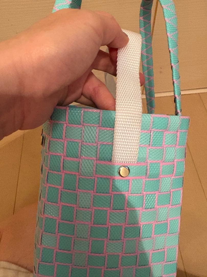 未使用☆MARNI (マルニ)KIDS かごバッグ ショルダー付