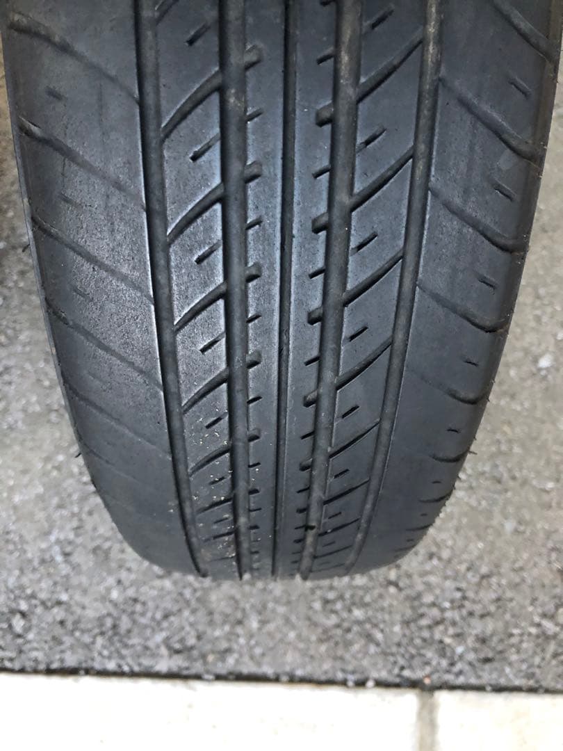 14 インチアルミホイール&タイヤ2本セット ①