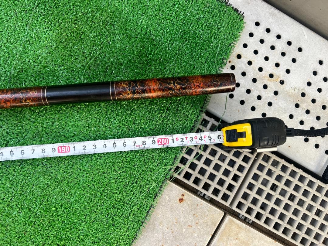 野*猫様 竹竿 ヘラブナ竿 竿掛け 津軽塗