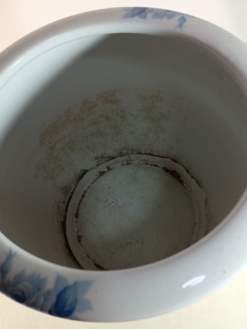 ノリタケ ブルーローズ 火鉢 ワインクーラー