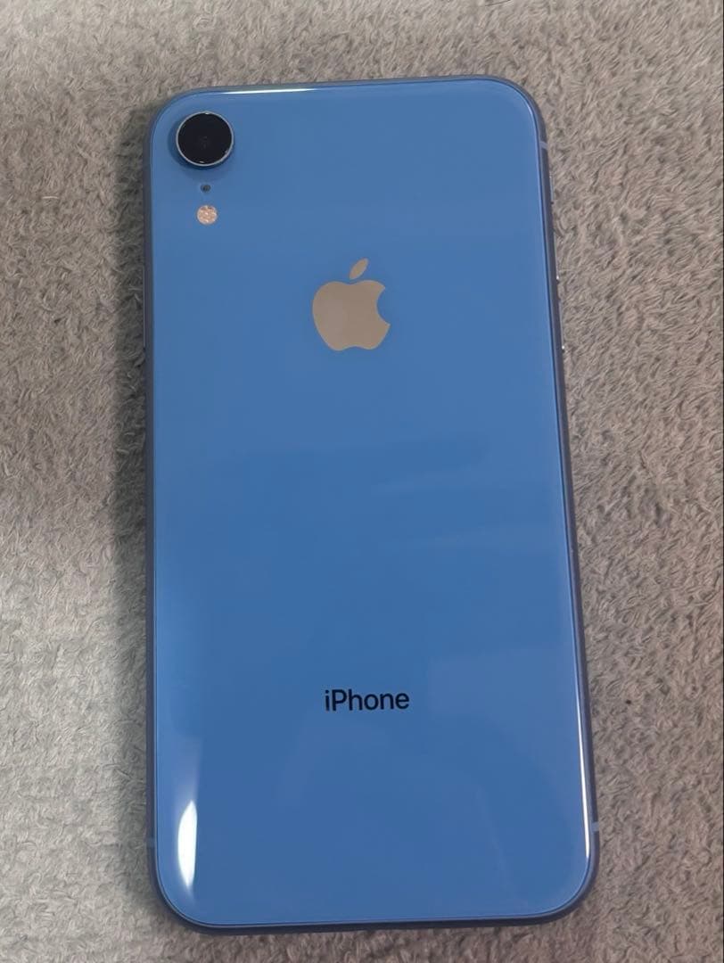 Apple iPhone XR 本体 ブルー 128GB