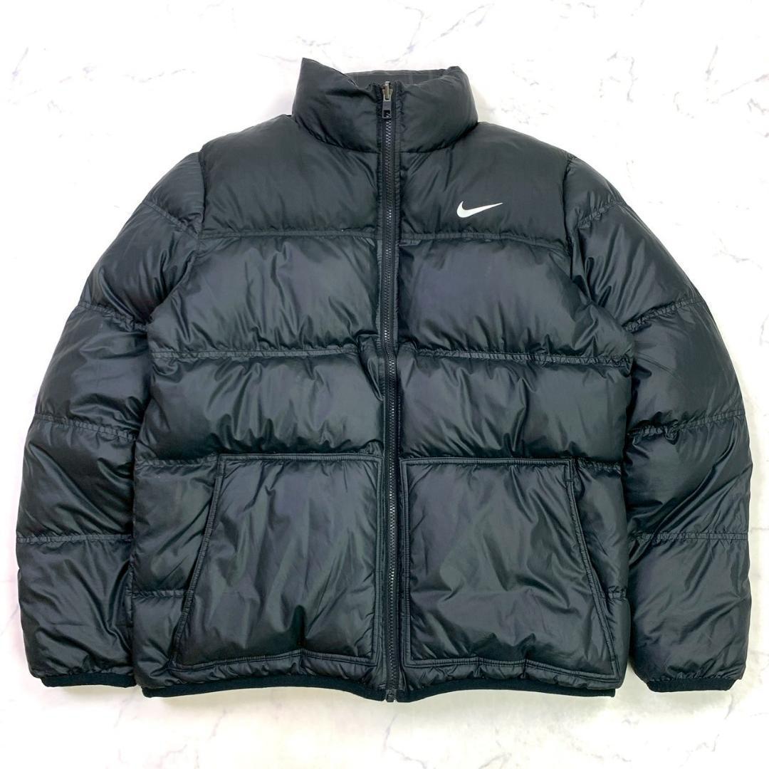 XL ★ NIKE 00s リバーシブル ダウンジャケット Y2K　D512
