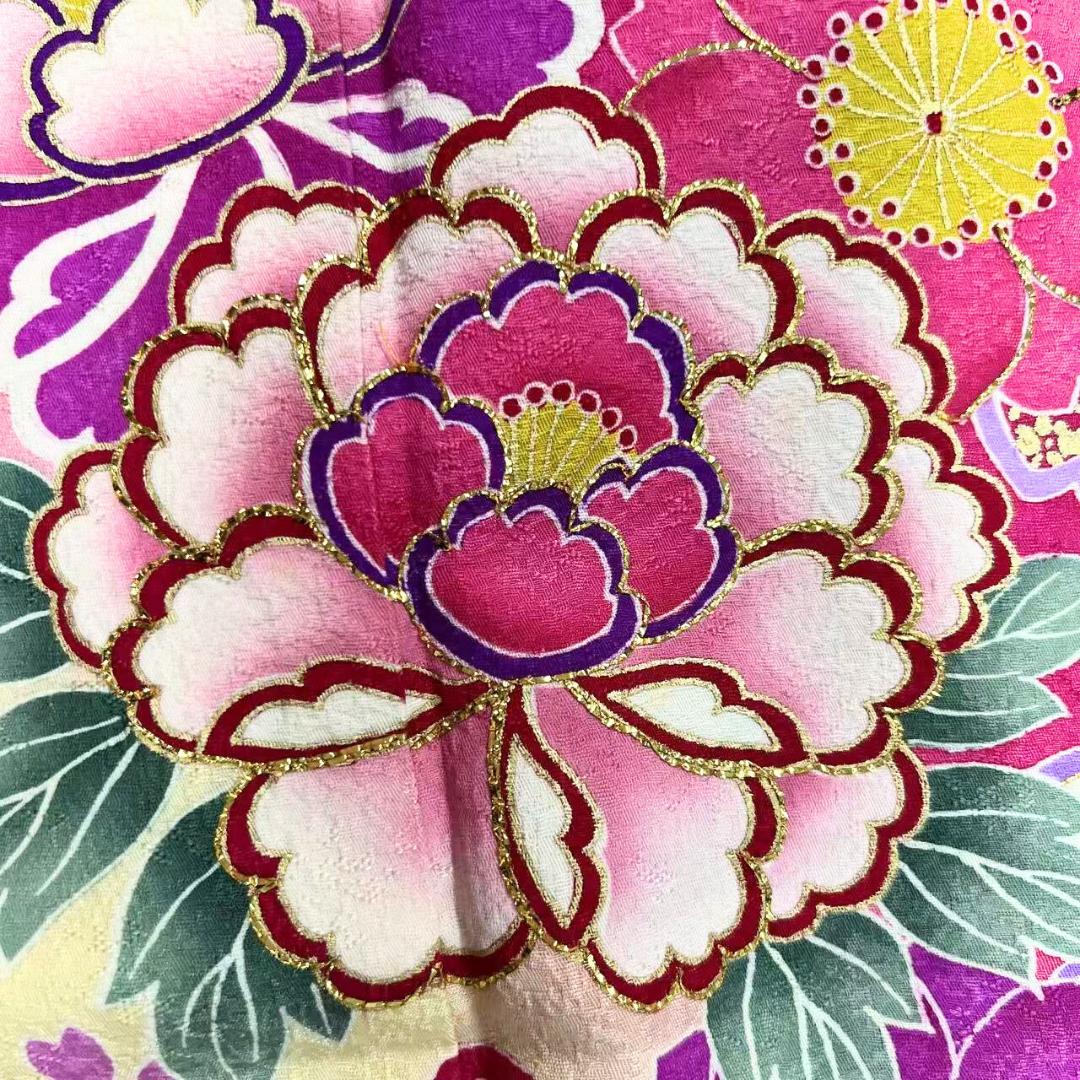 ≪早い者勝ち≫【超美品】 振袖セット 成人式 正絹 振袖 ピンク *124 ●