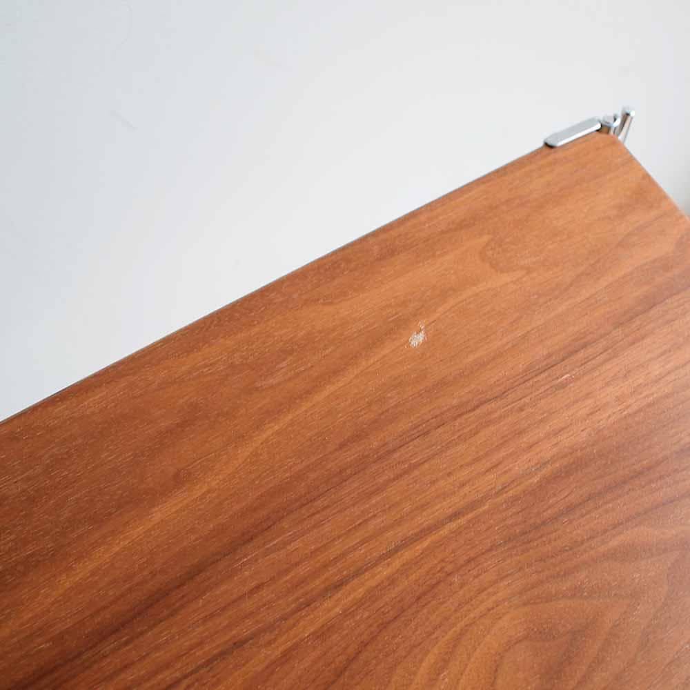 無印良品/MUJI ステンレスユニットシェルフ ウォールナット材 ZR24250