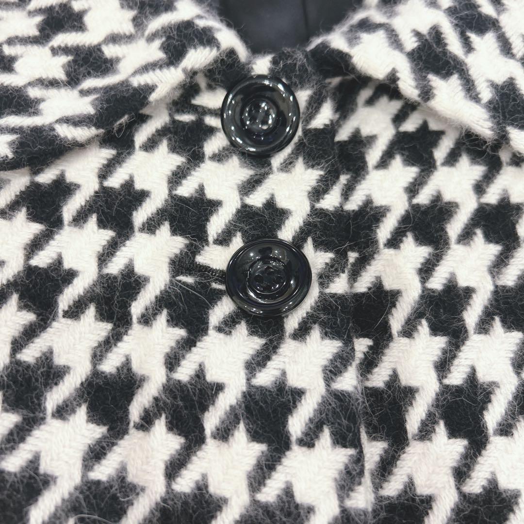 M'S GRACY エムズグレイシー アンゴラ混千鳥ショートコート 40