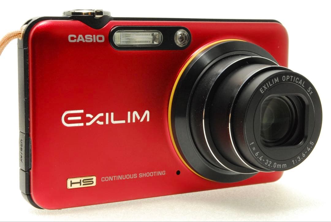 CASIO EXILIM EX-FC160S ❤️スマホ転送 動作確認済 レッド