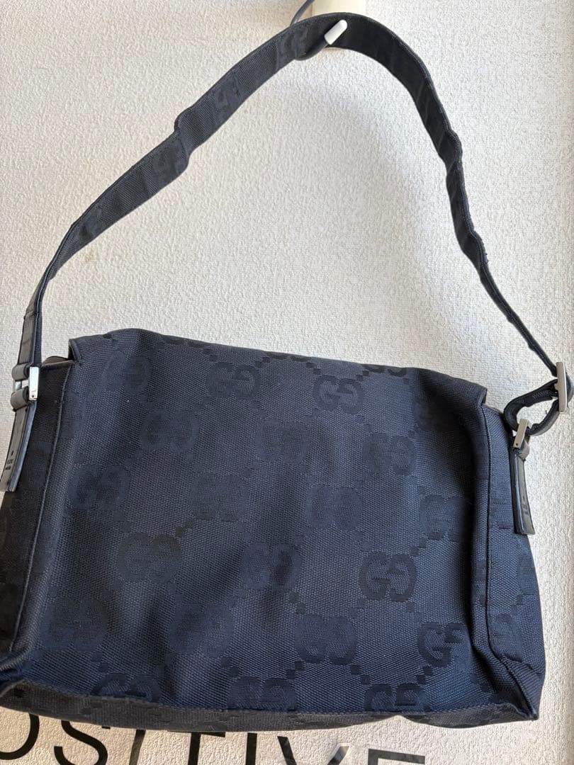 Ｒ*Ｅ様 GUCCI グッチ　ジャンボGGショルダーバック　黒