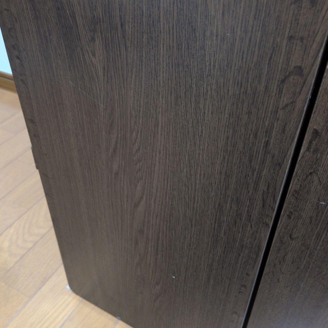 大容量キッチンストッカー　扉収納付　キッチン食品収納　パントリー