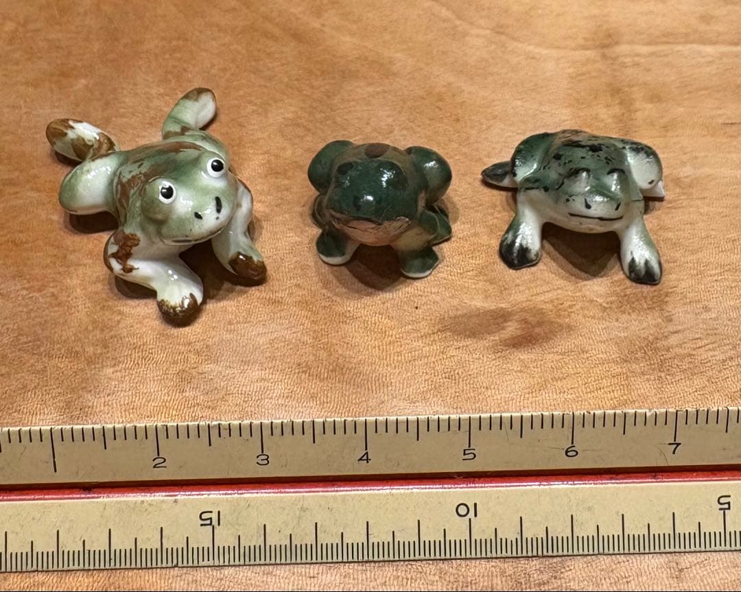 アニマルミニチュア陶器　アンティーク置物