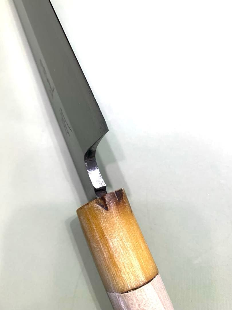 正本　柳刃包丁　秀　刃渡り27.5cm