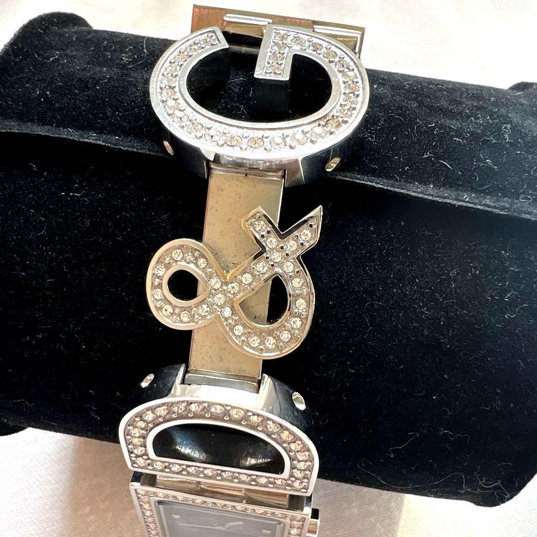 D&G TIME ドルチェ＆ガッバーナ レディース ジルコニア付 腕時計
