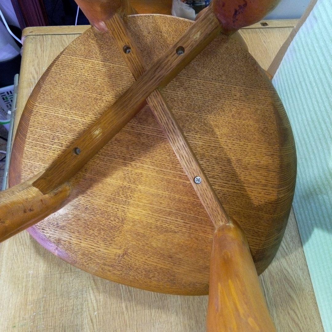自然木の椅子　家具　ハンドメイド　木の温もり　手作り　椅子　天然木　自然木　レア