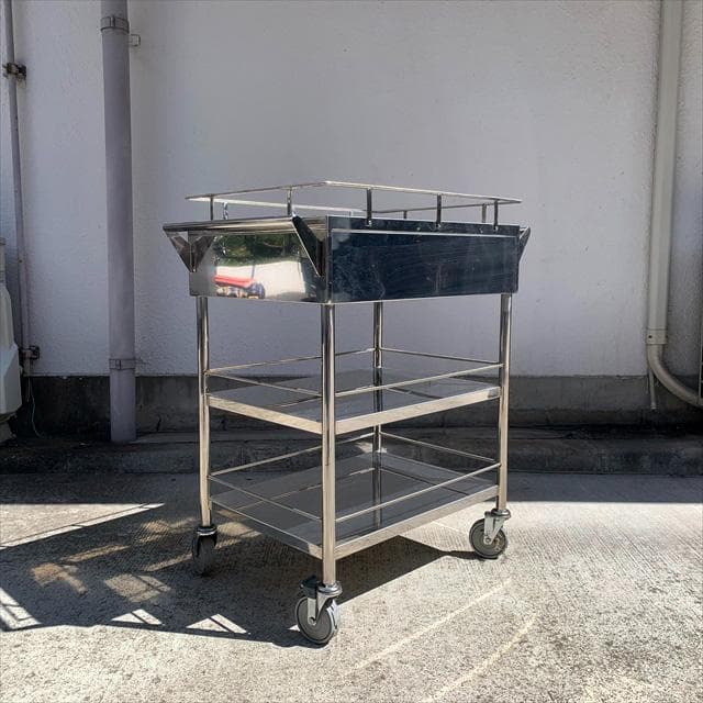 ステンレス｜メディカルサイドワゴン｜