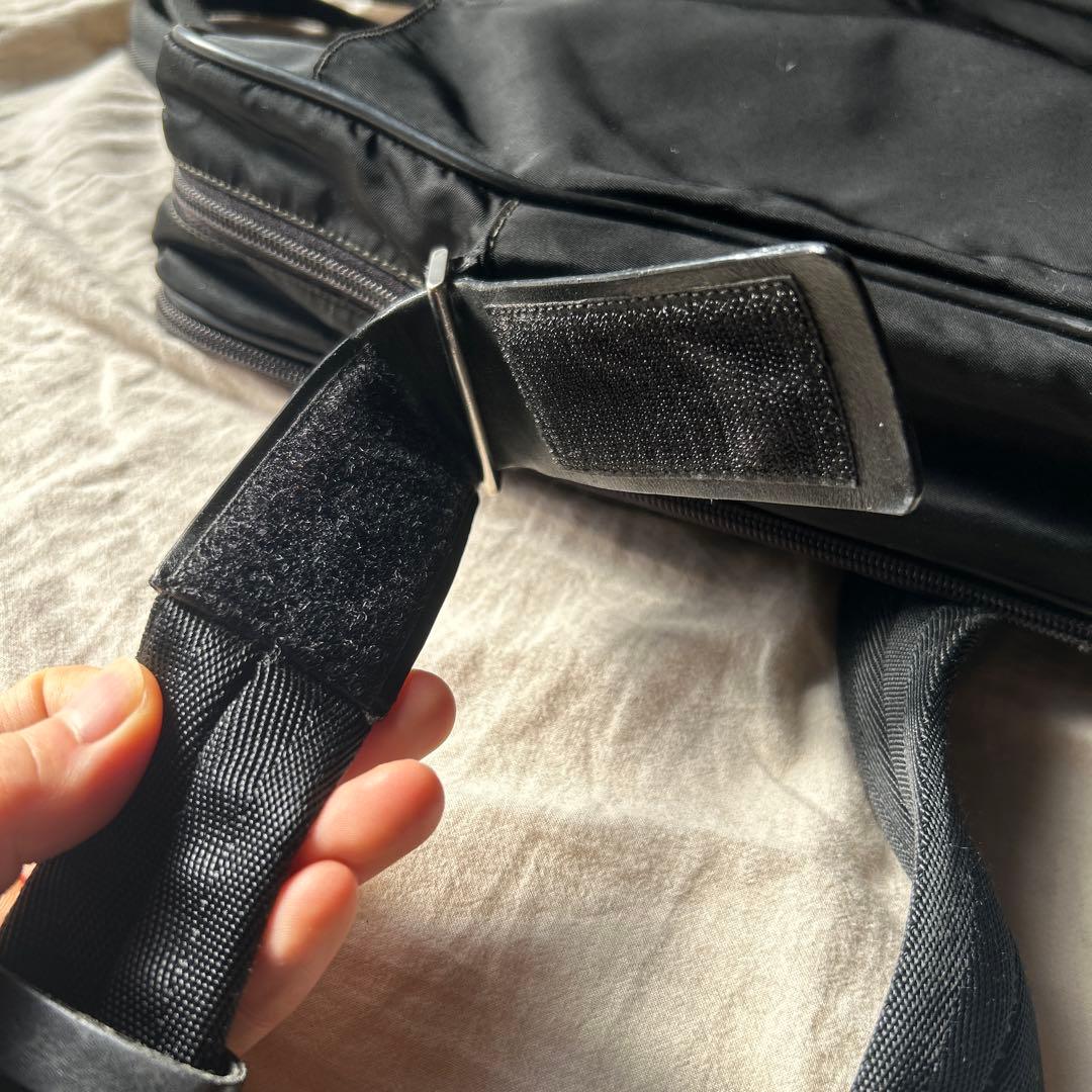 PRADA プラダ ビジネスバッグ ナイロン 2way 三角プレート V407