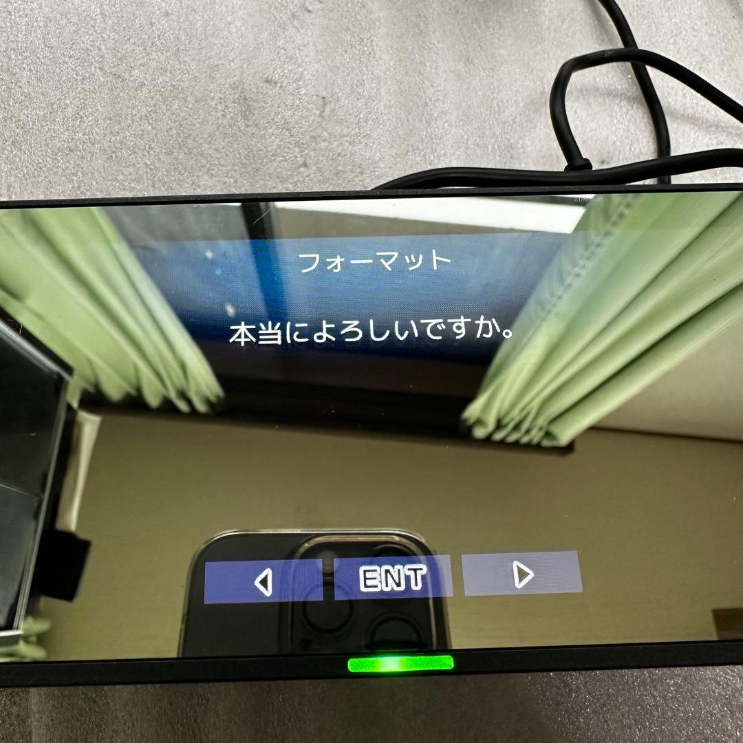 トヨタ純正オプション ドライブレコーダーTZ-D203MWミラー型モニター中古品