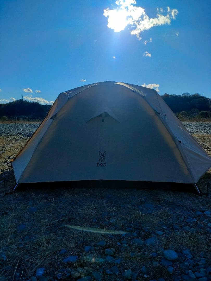 DOD ワンタッチ カンガルーテントM　専用フライシート付き