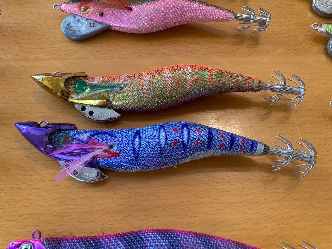 ティップ　エギング　ティップラン　エギ・餌木 18個セット 多色展開