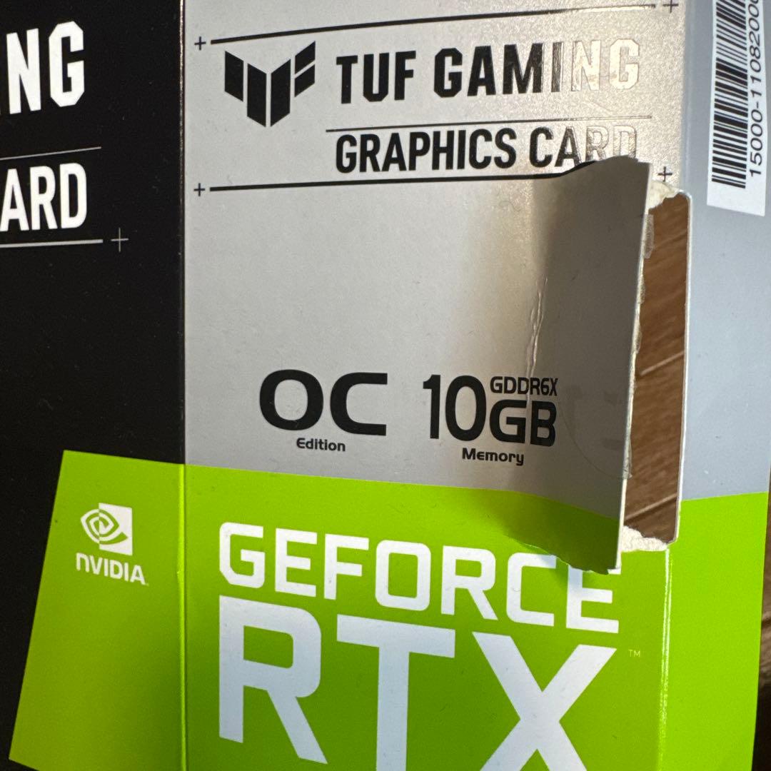 即発送★ASUS RTX 3080 10GB TUF Gaming エイスース
