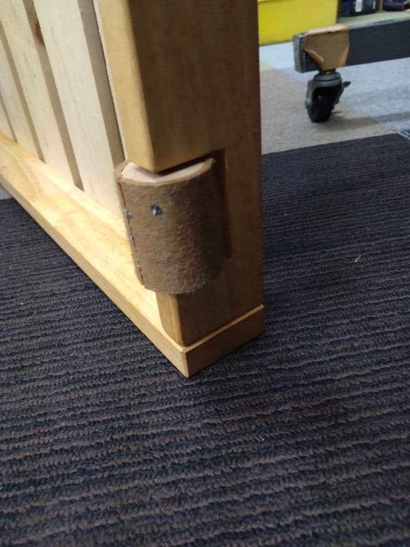 中居木工　ひのきスノコマット 折りたたみマット スプリング付き②