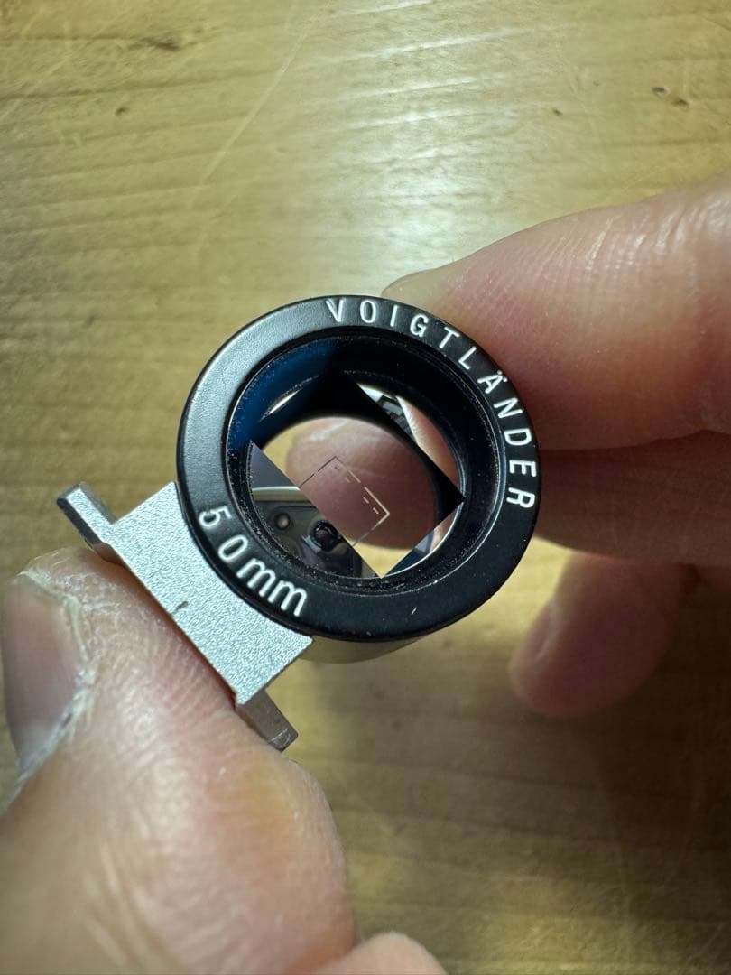 フォクトレンダー　50mm ファインダー