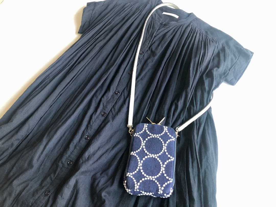 【スマホショルダー】ミナペルホネン タンバリン tambourine mix