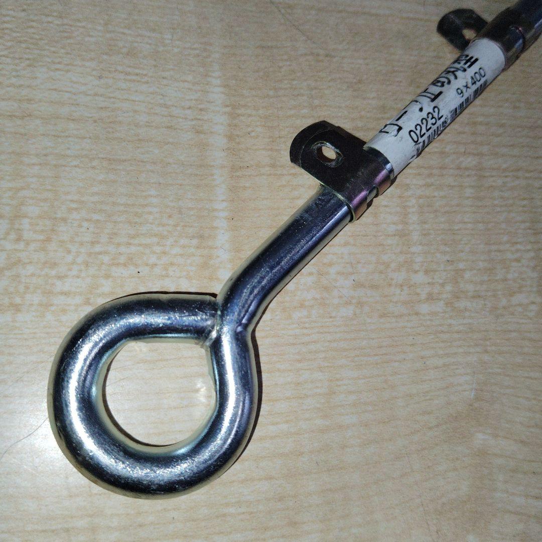 値下げ　ロープ止め丸型ペグ 9×400mm 30本セット