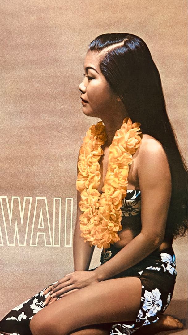 PanAm航空 ビンテージ オリジナルポスター 70年代