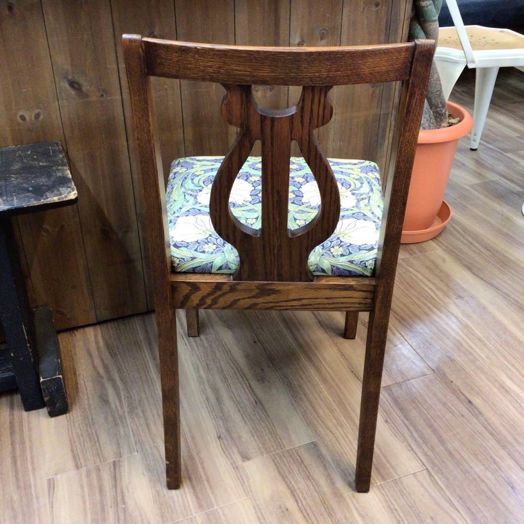 カントリーハウス ブルージュ ダイニングチェア ウィリアムモリスUSED展示品