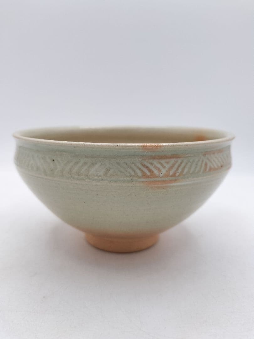 c926 数茶碗 御本 三島 翠峰 阿漕窯 8客　木箱 茶道具 古物