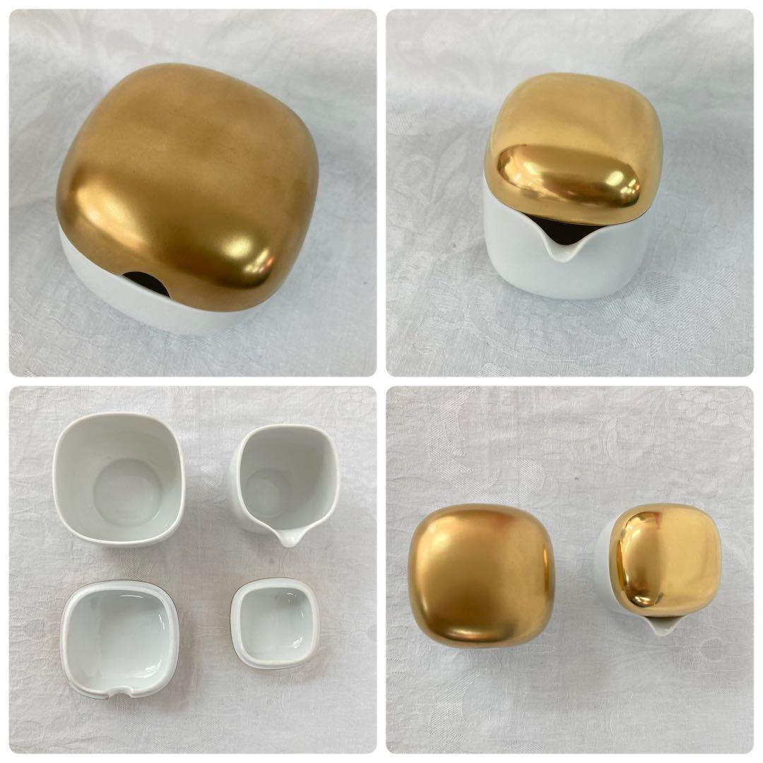 【Rosenthal】スタジオラインコーヒーカップセット 金彩 ゴールド