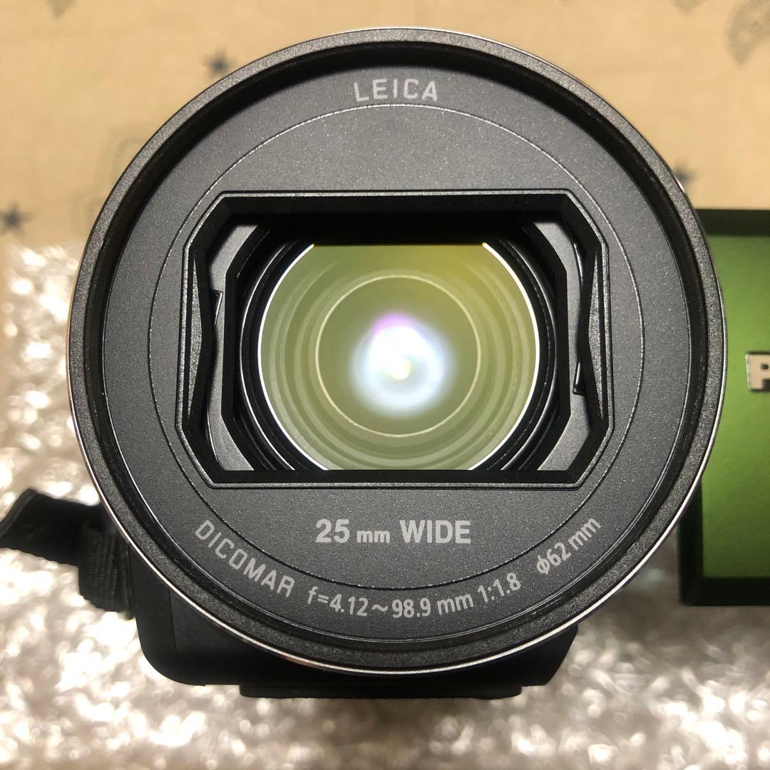 ほぼ新品 Panasonic HC-VX2M 4K Wi-Fi ビデオカメラ