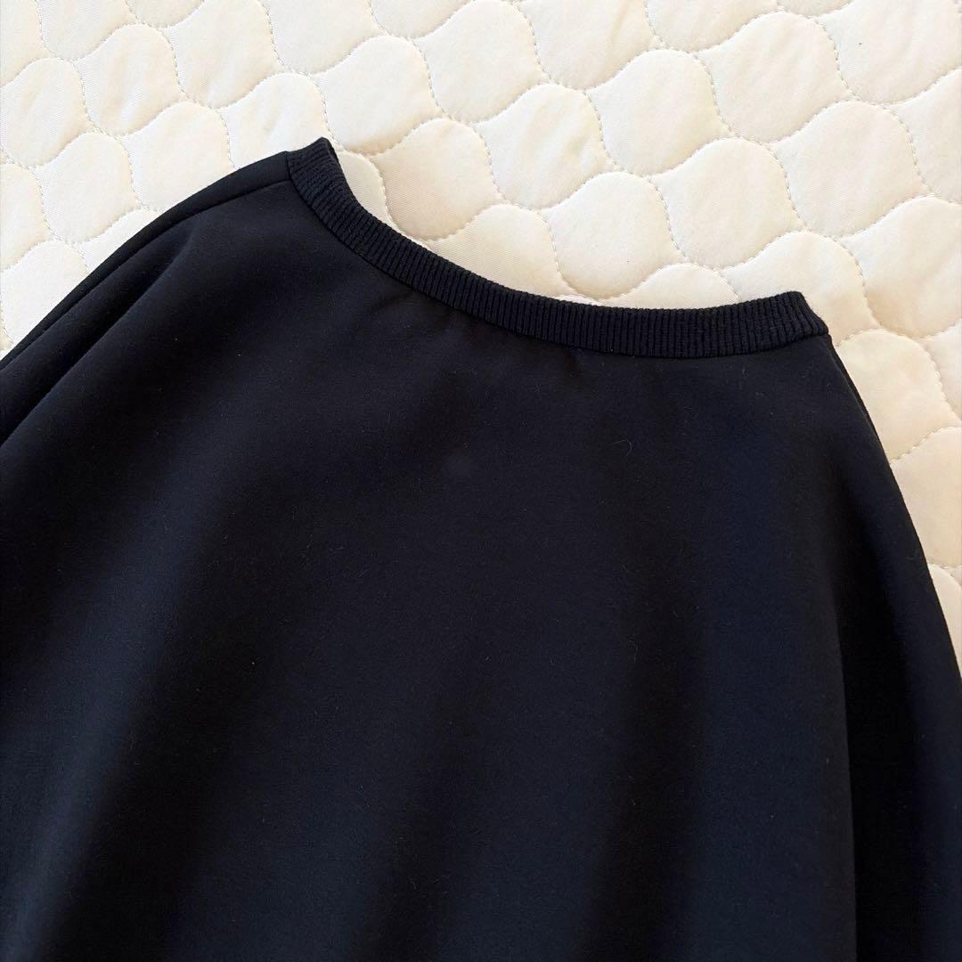 BEARDSLEY✴︎ダンボールパフトレーナー　スウェット ブラック　フリーサイズ