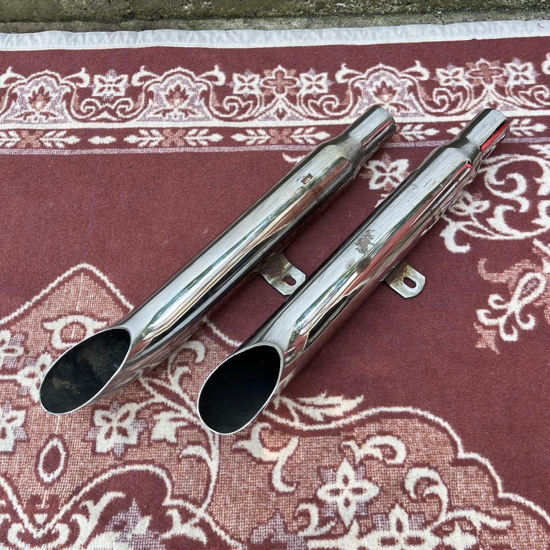 ハーレー ダイナで使用◾️ターンアウトマフラー サイレンサー