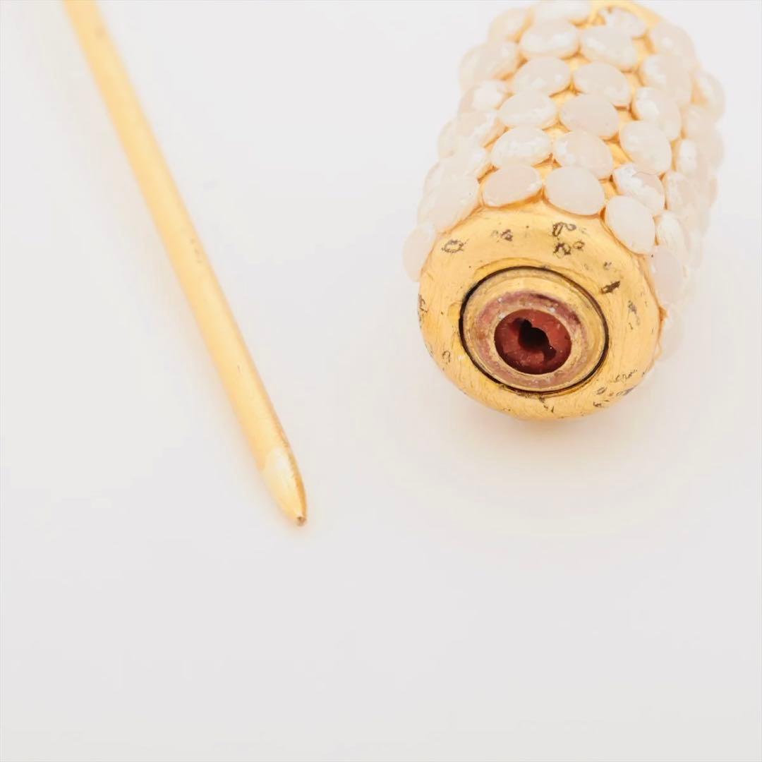 CHANEL ココマーク　ハート　02P ピンブローチ　ゴールド　シャネル