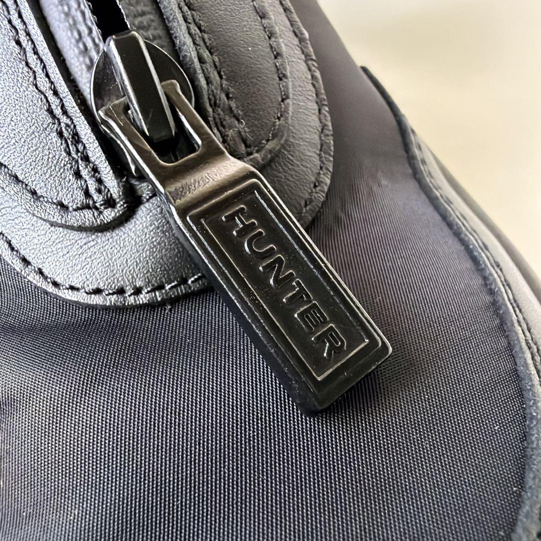 mさま専用 HUNTER エクスプローラーアンクルジップ フラットフォームブーツ