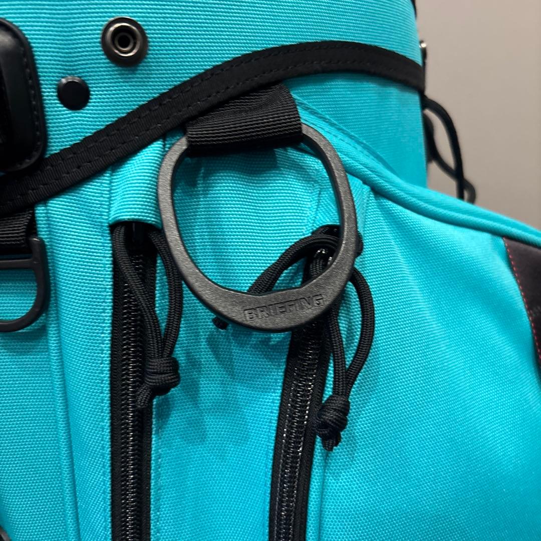 BRIEFING WINDANDSEA ゴルフバッグ ターコイズ キャディバッグ