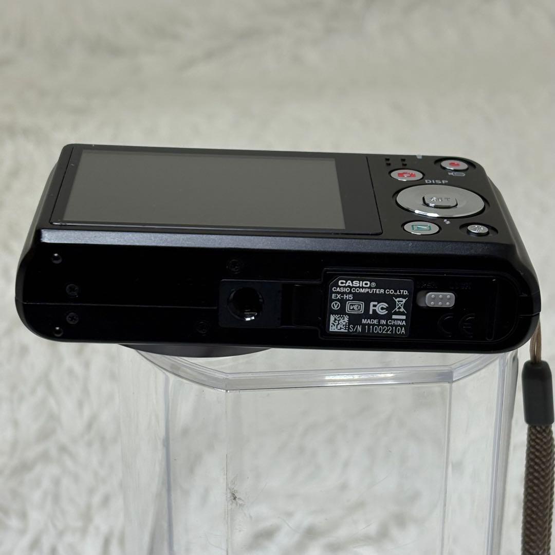 CASIO カメラ　エクシリム　EX-H5 ブラック　黒　コンデジ　動作品