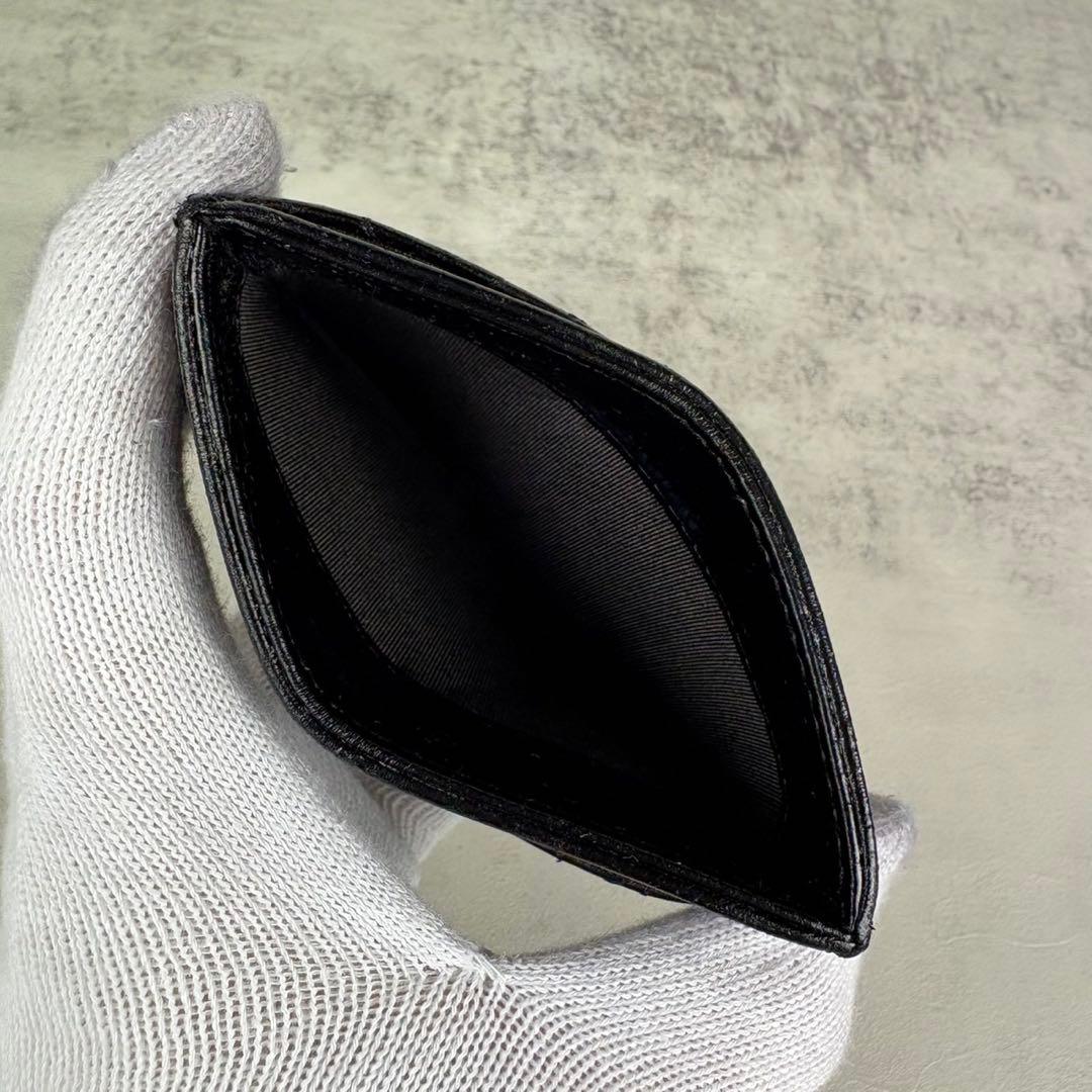 CHANEL シャネル　カメリア　ラムスキン　カードケース　パスケース