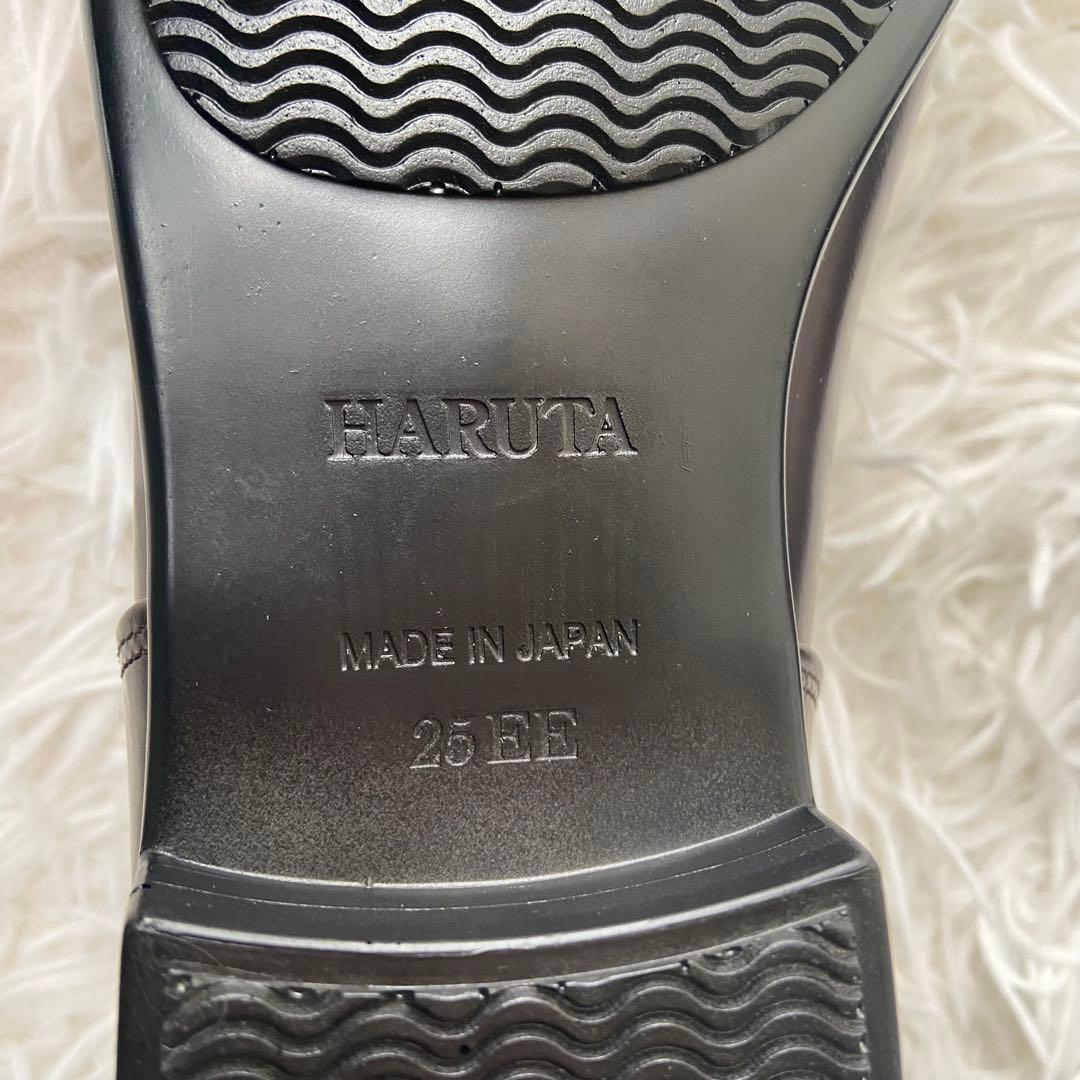 極美品✨HARUTA Spock Shoes スリッポン ブラウン 25 2E