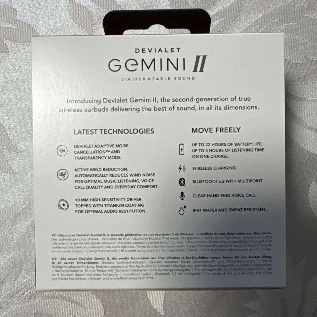 DEVIALET Gemin Ⅱ 【新品未開封】