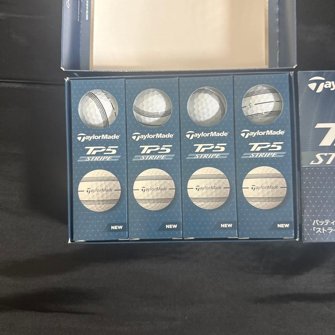 TaylorMade TP5 STRIPE ゴルフボール（2ダース）