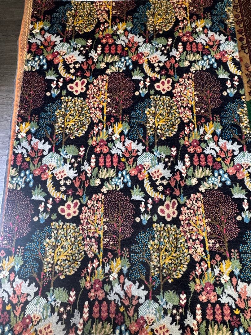 ペルシャ 手織り ラグ ( Tree of Life )